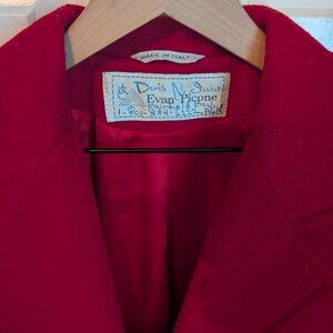 Italian wool peacoat